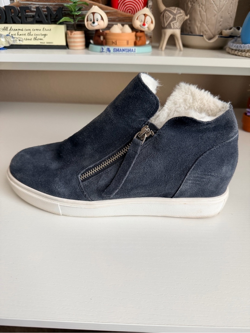 Steve Madden Suede Sneaker Bootie
